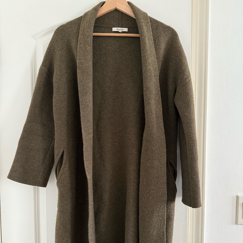 Gorgeous warm Madewell coat/trench